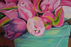 Acrylverf op doek 100 x 150 cm